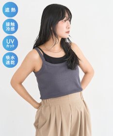 Green Parks 【適ON】レイヤードタンクトップ