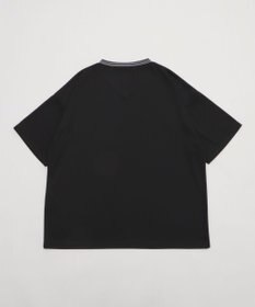 WEGO 【２点セット/ユニセックス着用ITEM/吸水速乾】アクセ付きメッシュロゴT（SS）