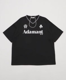 WEGO 【２点セット/ユニセックス着用ITEM/吸水速乾】アクセ付きメッシュロゴT（SS）