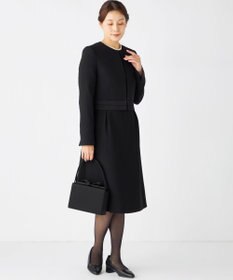 組曲 NOIR インナーマグネット リボンバッグ