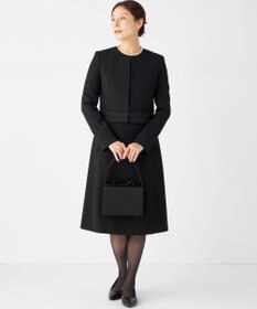 組曲 NOIR インナーマグネット リボンバッグ