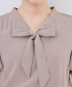 Tiaclasse 【洗える】リボンタイプリーツワンピース