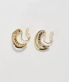 Phoebe 〈痛くないシリーズ/アレルギー対応〉ブリリアントダブルフープライトフィットイヤリング　ゴールド