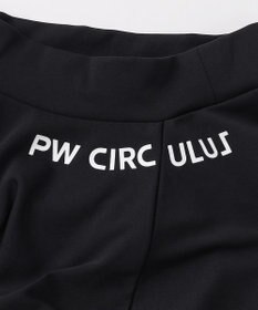 PW CIRCULUS 【WOMEN】パフスリーブメッシュコンビ モックネックT ゴルフウェア レディース