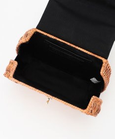 23区 【STORY7月号掲載】VIOLAdORO MIROスプリットラタン ショルダーバッグ