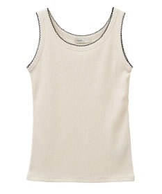 earth music&ecology ピコトリミングタンクトップ