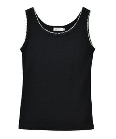 earth music&ecology ピコトリミングタンクトップ