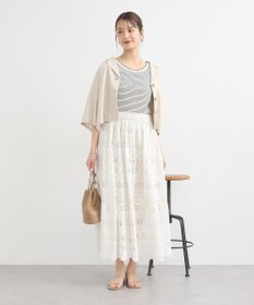 earth music&ecology ピコトリミングタンクトップ