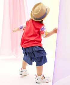 MIKI HOUSE HOT BISCUITS 【ビーンズ×フルーツシリーズ】【80-120cm】恐竜柄 半袖Tシャツ