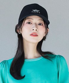 TOCCA 【サイズ調整可・深め】CROWN LOGO CAP キャップ