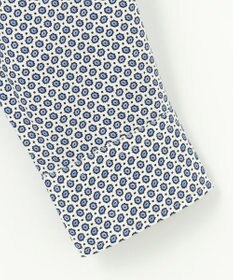 JOSEPH ABBOUD 【キングサイズ・エコ素材】 ヘキサゴンジオメトリックパターン シャツ