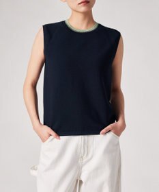 Paul Smith コントラストトリム ノースリーブニット