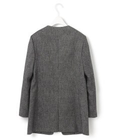 ICB ミックスヤーンツイード ノーカラージャケット