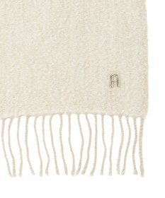 MOONBAT FURLA(フルラ）ループヤーン ツイード調ラメ入り ストール アルパカ混 日本製