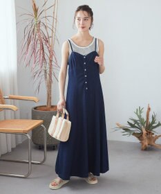 earth music&ecology ピコトリミングタンクトップ