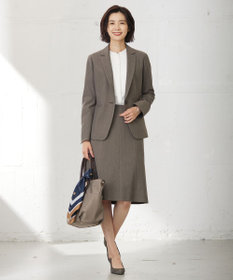 J.PRESS LADIES S 【洗える】T/Rアルガンシルク テーラード ジャケット