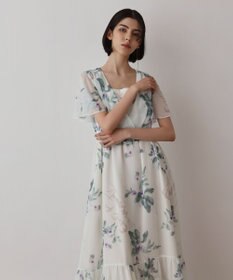 GRACE CONTINENTAL プリントセパレートワンピース