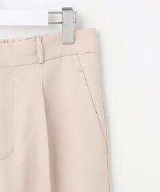 Feroux 【洗える】パールポイントテーパード パンツ