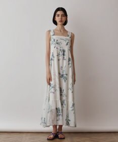GRACE CONTINENTAL プリントセパレートワンピース