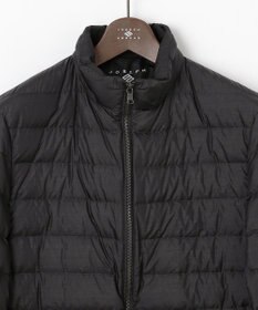 JOSEPH ABBOUD 【キングサイズ・軽量/サスティナブル素材/ECO撥水/インナーダウンにも】ナイロンスラブタフタダウンブルゾン