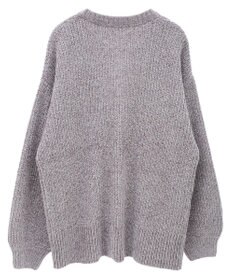 Green Parks ベロアモールＶネックカーディガン