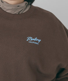 AMERICAN HOLIC サガラ刺繍裏毛プルオーバー