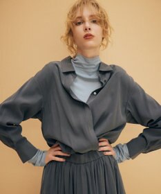 組曲 バウンディングシャーティングカシュクール ブラウス