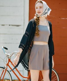 San-ai Resort（三愛水着楽園） クロシェ羽織　F　　【San-ai Resort（サンアイリゾート）】