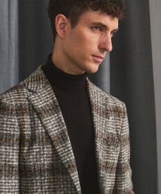 GOTAIRIKU 新色追加【洗える/チクチクしにくい/ピリングしにくい】イタリア糸 ハイゲージ タートルネックニット_WOOL100％