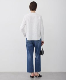 ICB L カットジャガードジャージー デザイントップス