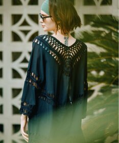 San-ai Resort（三愛水着楽園） クロシェ羽織　F　　【San-ai Resort（サンアイリゾート）】