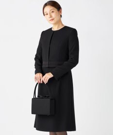 組曲 NOIR インナーマグネット リボンバッグ