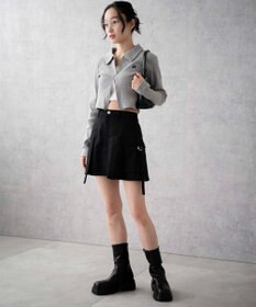 WEGO カーゴチノプリーツスカパン