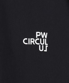 PW CIRCULUS 【WOMEN】パフスリーブメッシュコンビ モックネックT ゴルフウェア レディース