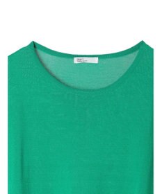 CRAFT STANDARD BOUTIQUE UVカット/接触冷感/洗える/ 半袖ニットプルオーバー