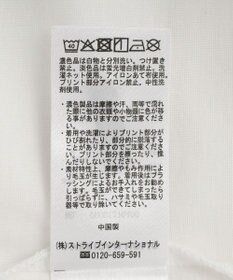 AMERICAN HOLIC SILVERプリント半袖Tシャツ