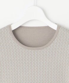 自由区 【WEB限定カラーあり・洗える】リバーシブルニット セットアップ(プルオーバー×フレアスカート)