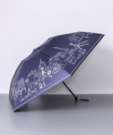 AURORA BLAO (ブラオ) イラスト柄 晴雨兼用傘 (折り畳み・ミニ)