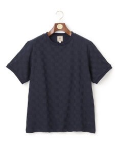 J.PRESS MEN ブロックリンクス クルーネック Tシャツ