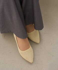 steppi 【洗える/撥水】グリッター ポインテッド パンプス