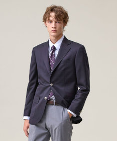 J.PRESS MEN 【定番】クリアサージ 3Bブレザー / 銀釦 / 総裏 / Authentic-Fit