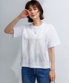 組曲 【WEB限定】トロンプルイユ レースキャミソール Ｔシャツ