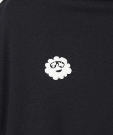 PW CIRCULUS 【WOMEN】パフスリーブメッシュコンビ モックネックT ゴルフウェア レディース