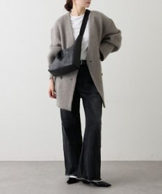 russet レザーホーボーバッグ M(CE-1658)