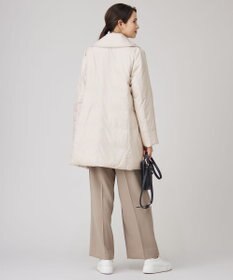 自由区 S 【撥水加工・洗える】ステッチレスダウン コート