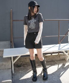 WEGO ツイルマイクロショートパンツ