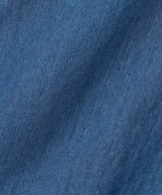 組曲 KIDS 【110-140㎝】 フラワーボタンデニムワンピース