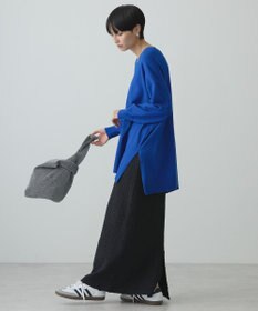 AMERICAN HOLIC バイパチＶネックロングニットプルオーバー