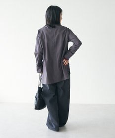 CRAFT STANDARD BOUTIQUE 刺繍入りツイルＶネックチュニック