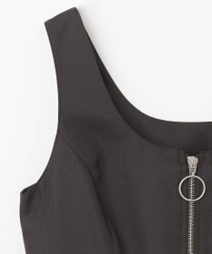 GRACE CONTINENTAL ツイルタックワンピース